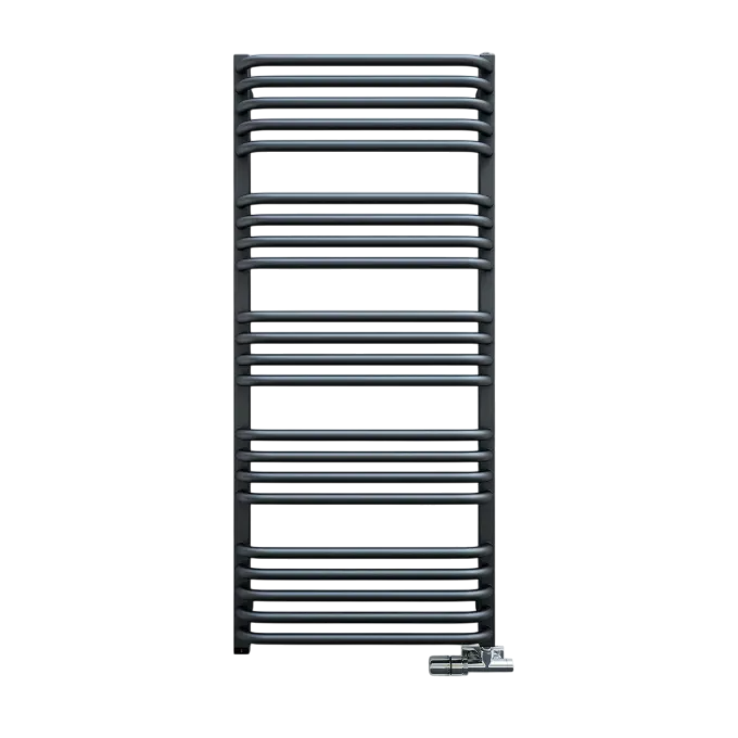 Radiátory - odstíny Černé