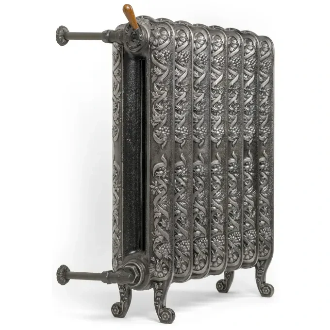 TERMA KASZUB F designový radiátor 720 × 606 mm, Metal Alive, připojení LP (WGKAF072060-LZE1LP)
