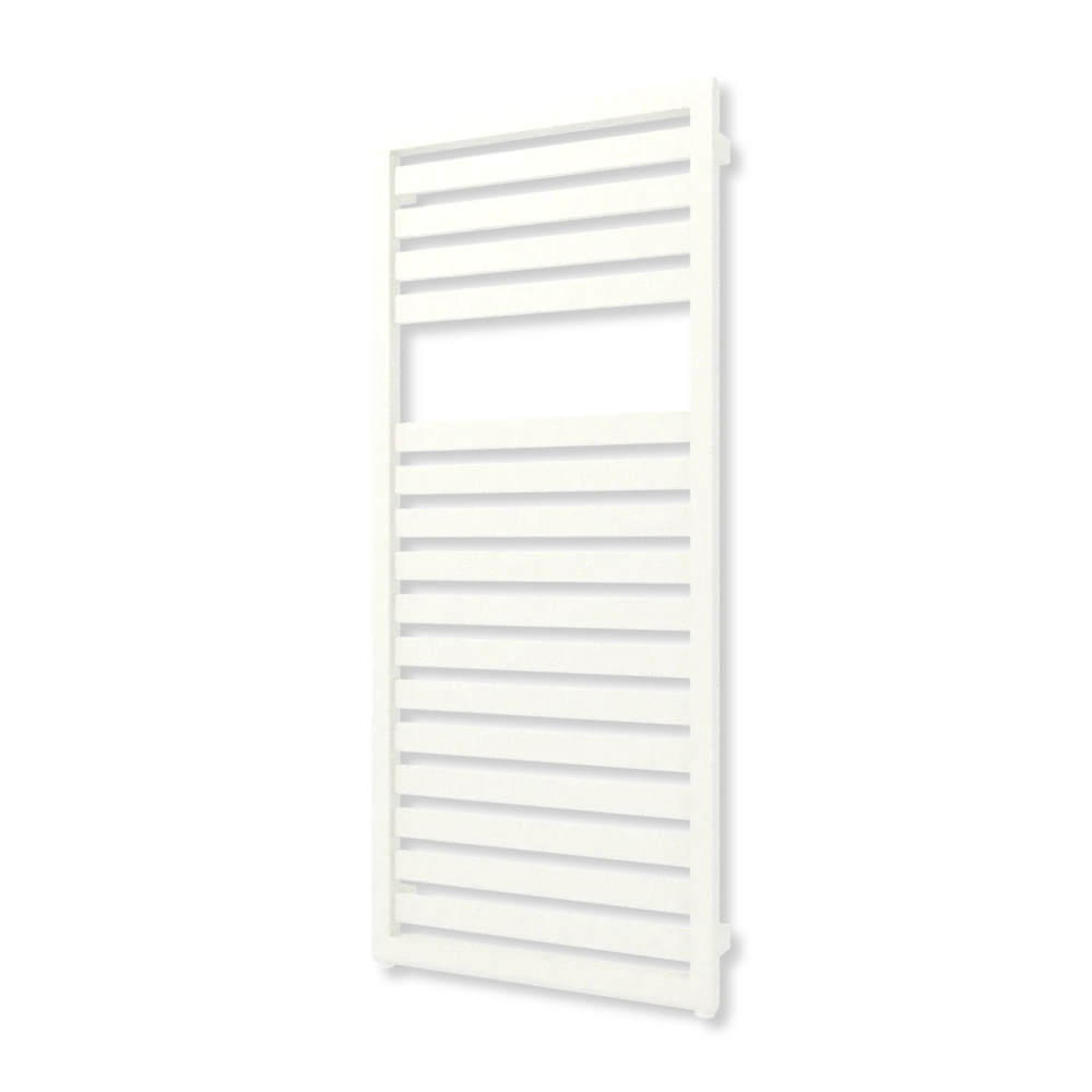 TERMA LUKKA koupelnový radiátor 1180 × 500 mm, RAL 9016, připojení Z1 (WGW51118050-K916Z1)