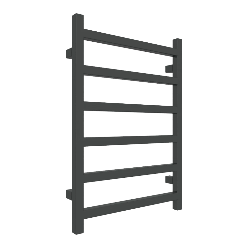 TERMA SIMPLE designový radiátor 720 × 500 mm, Soft 9005, připojení O1 (WGSIM072050-KS95O1)