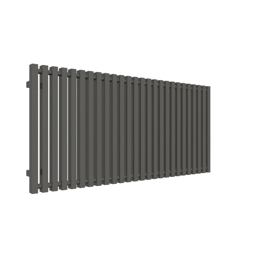 TERMA TRIGA designový radiátor 610 × 1280 mm, Vibrant Brown, připojení SX (WGTRG061128-KOVBSX)