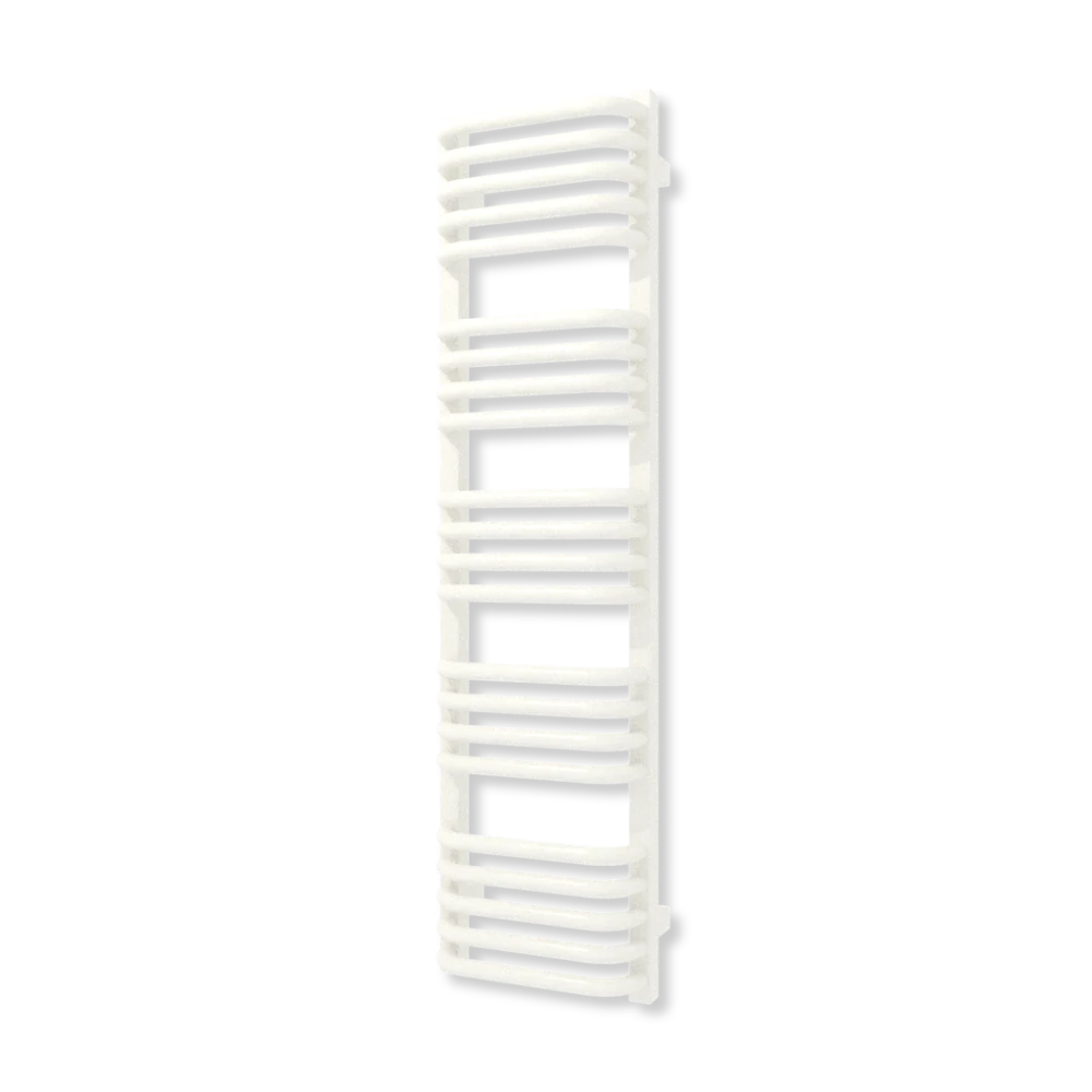 TERMA ALEX koupelnový radiátor 1140 × 300 mm, RAL 9016, připojení ZS (WGALE114030-K916ZS)