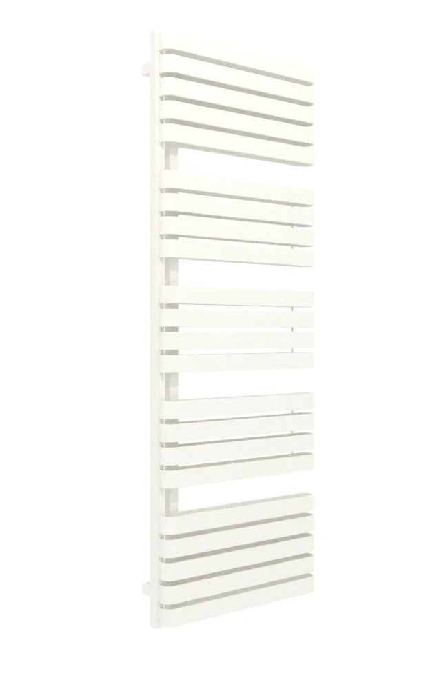 TERMA WARP S designový radiátor 1695 × 600 mm, RAL 9016, připojení GD (WGWAS169060-K916GD)