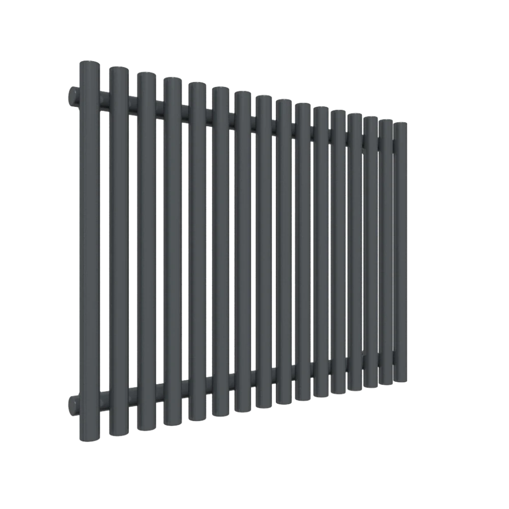 TERMA TUNE VWS E elektrický radiátor 600 × 790 mm, Modern Grey, topná tyč MEG na pravé straně (WLTSV060079-KDGRE7MEGUX3)