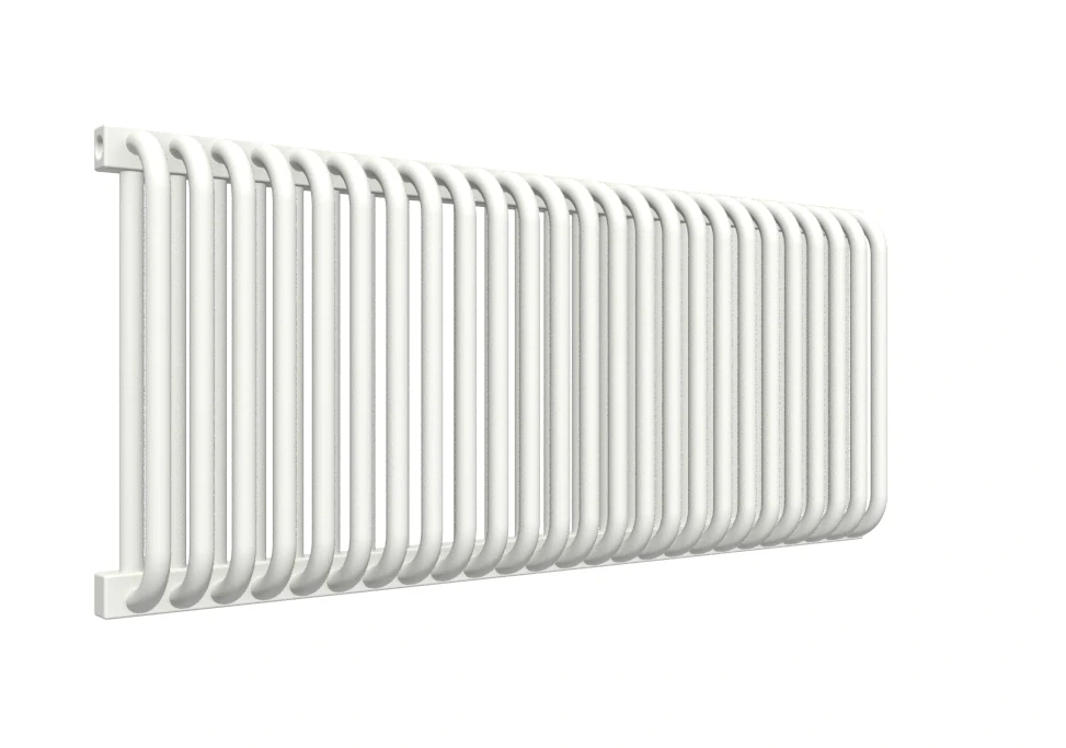 TERMA DELFIN elektrický radiátor 440 × 1020 mm, RAL 9016 Soft, topná tyč MEG na pravé straně (WLDLF044102-KS96E7MEGUX3)