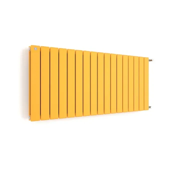 TERMA FORTE V20 designový radiátor 600 × 1254 mm, 1315 W, černá mat, připojení VP (TG20F060125K9M5VP)