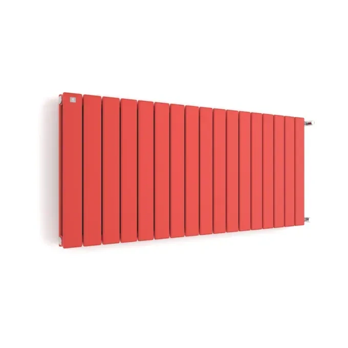 TERMA FORTE V20 designový radiátor 600 × 1254 mm, 1315 W, černá mat, připojení VP (TG20F060125K9M5VP)