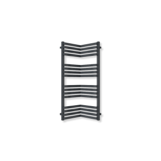 TERMA INCORNER designový radiátor 1005 × 350 mm, Modern Grey, připojení SX (WGQIN100035-KDGRSX)