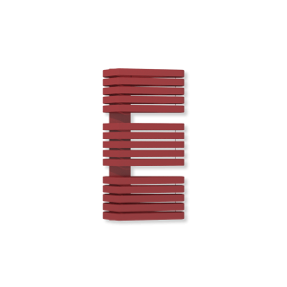 TERMA IRON S designový radiátor 1120 × 600 mm, Metallic Red, připojení GD (WGIRS112060-KMREGDE)
