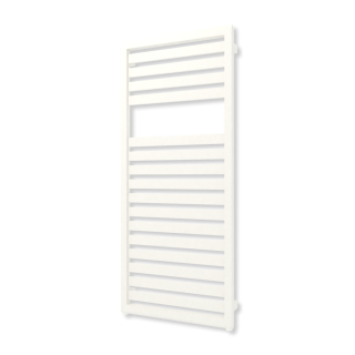 TERMA LUKKA koupelnový radiátor 1180 × 500 mm, RAL 9016, připojení Z1 (WGW51118050-K916Z1)