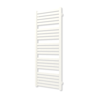 TERMA MARLIN koupelnový radiátor 1185 × 430 mm, RAL 9016 MAT, připojení ZS (WGMAR118043-KJ16ZS)