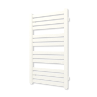 TERMA MARLIN koupelnový radiátor 780 × 430 mm, RAL 9016 MAT, připojení ZS (WGMAR078043-KJ16ZS)