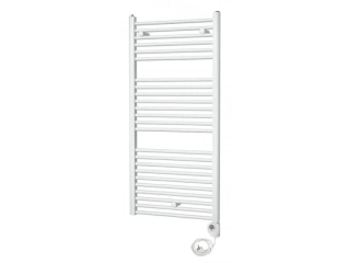 ISAN Melody Grenada elektrický radiátor 935 × 450 mm, 380 W, bílá RAL 9016, topná tyč Mini PW (DGRE09350450MK01)