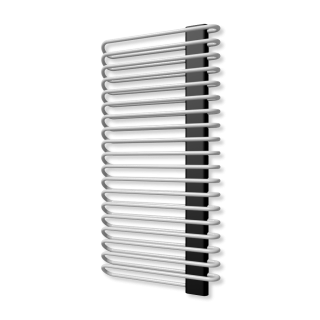 TERMA MICHELLE designový radiátor 1200 × 600 mm, Chrome, připojení YP (WGMIC120060-KCROYP)