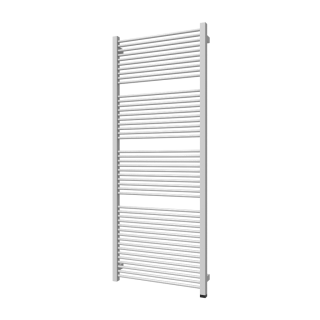 TERMA MIKE ONE elektrický radiátor 1335 × 530 mm, Chrom, topná tyč ONE na pravé straně (WWMIN133053-KCROE8U)