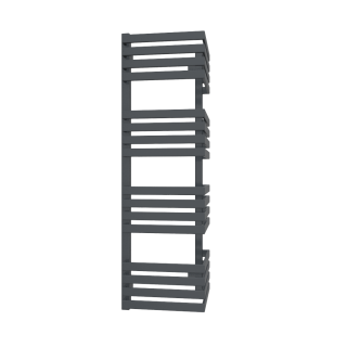 TERMA OUTCORNER designový radiátor 1005 × 300 mm, Modern Grey, připojení SX (WGQON100030-KDGRSX)