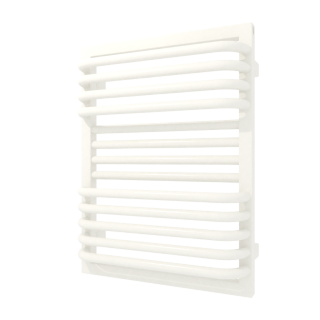 TERMA POC 2 koupelnový radiátor 600 × 450 mm, RAL 9016, připojení SX (WGZUL060045-K916SX)