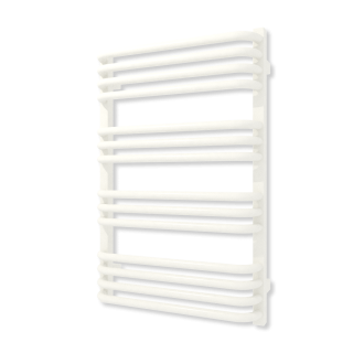 TERMA ALEX koupelnový radiátor 760 × 500 mm, RAL 9016, připojení 58 (WGALE076050-K91658)