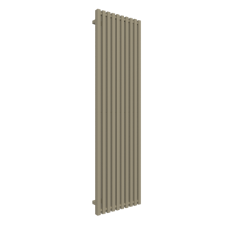 TERMA TRIGA designový radiátor 1700 × 480 mm, RAL 7034, připojení YL (WGTRG170048-K734YL)
