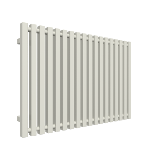 TERMA TRIGA designový radiátor 610 × 880 mm, Blush, připojení O1 (WGTRG061088-KBUHO1)