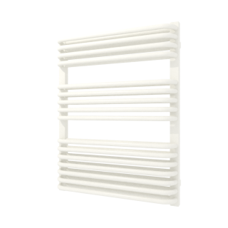 TERMA TYTUS designový radiátor 820 × 640 mm, RAL 9016, připojení SX (WGTYT082064-K916SX)