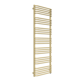 TERMA ALEX ONE elektrický radiátor 1580 × 500 mm, Brass, topná tyč ONE na pravé straně (WWALN158050-KBRAE8P)