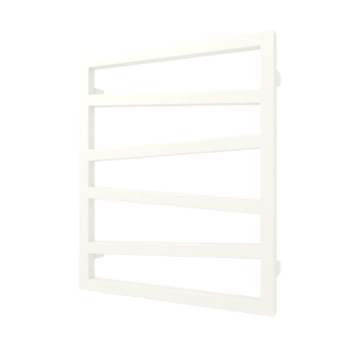 TERMA ZIGZAG designový radiátor 600 × 500 mm, RAL 9016, připojení ZS (WGZIG060050-K916ZS)