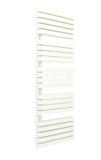 TERMA WARP S designový radiátor 1695 × 600 mm, RAL 9016, připojení GD (WGWAS169060-K916GD)