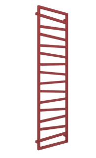 TERMA ZIGZAG elektrický radiátor 1780 × 500 mm, Metallic Red, topná tyč MOA na pravé straně (WLZIG178050-KMREE8MOAUX2)