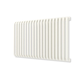 TERMA DELFIN designový radiátor 540 × 820 mm, RAL 9016, připojení LP (WGDLF054082-K916LP)