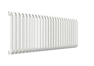 TERMA DELFIN elektrický radiátor 440 × 1020 mm, RAL 9016 Soft, topná tyč MEG na pravé straně (WLDLF044102-KS96E7MEGUX3)