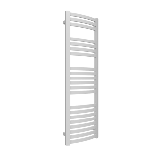 TERMA DEXTER designový radiátor 1220 × 400 mm, Chrome, připojení O8 (WGDEX122040-KCROO8)