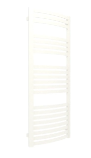 TERMA DEXTER designový radiátor 1220 × 500 mm, RAL 9016, připojení Z8 (WGDEX122050-K916Z8)
