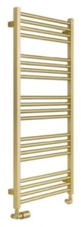 TERMA FIONA koupelnový radiátor 1140 × 500 mm, Brass, připojení ZS (WGFIN114050-KBRAZS)
