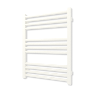 TERMA FIONA koupelnový radiátor 660 × 500 mm, RAL 9016 MAT, připojení SX (WGFIN066050-KJ16SX)